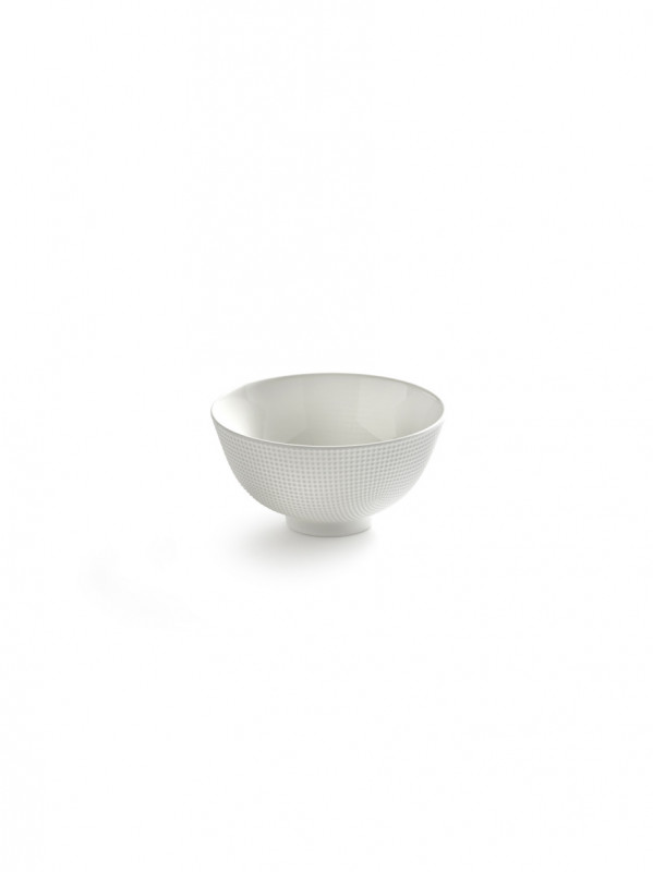 Bol rond blanc porcelaine Ø 12 cm Nido Serax