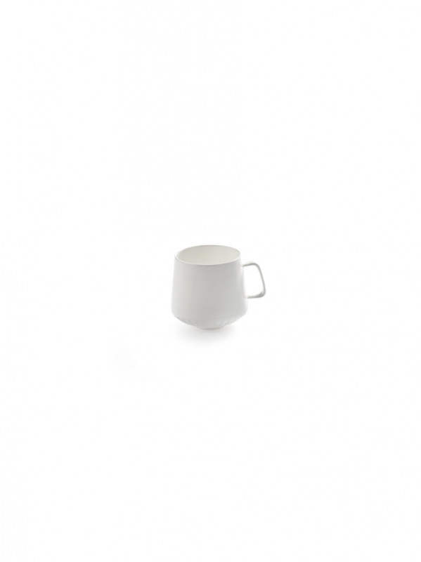 Tasse à café lungo rond blanc porcelaine Ø 7 cm Nido Serax