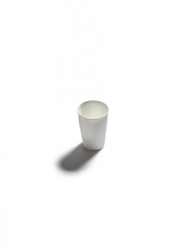 Tasse à café rond blanc porcelaine Ø 6 cm Nido Serax