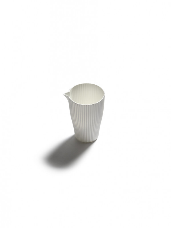 Crémier/saucière rond blanc porcelaine Ø 7,5 cm Nido Serax