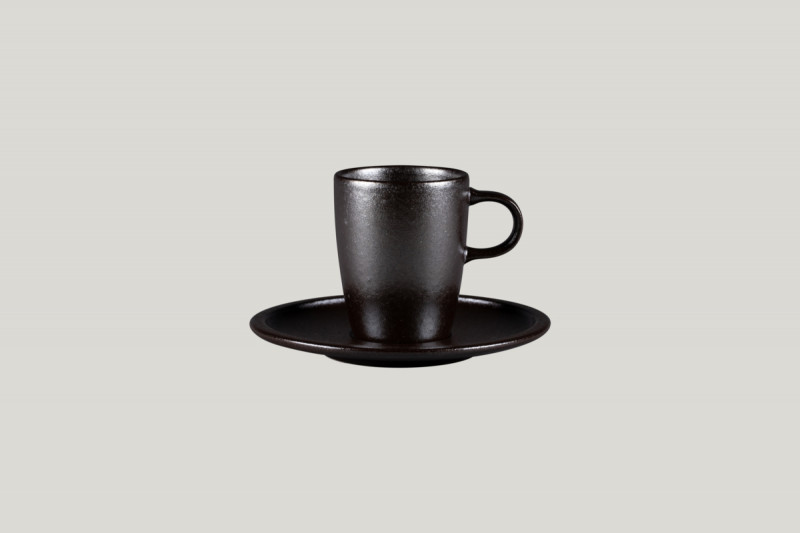 Tasse à café rond Forge porcelaine 0,19 cl Ø 7 cm Rakstone Ease Rak