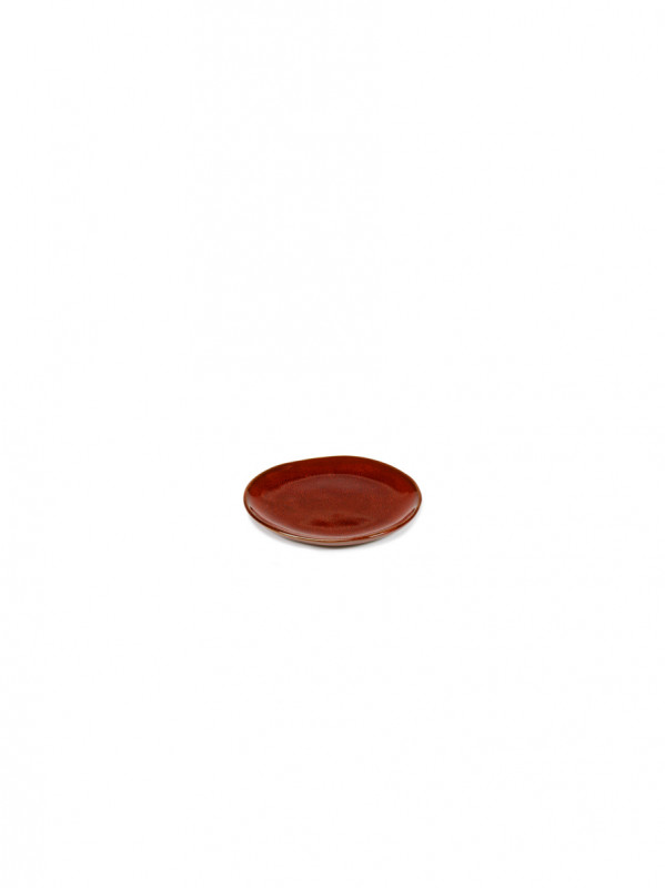 Assiette à pain rond Venetian red grès émaillé Ø 11,5 cm La Mère Serax
