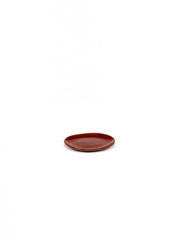 Assiette à pain rond Venetian red grès émaillé Ø 11,5 cm La Mère Serax