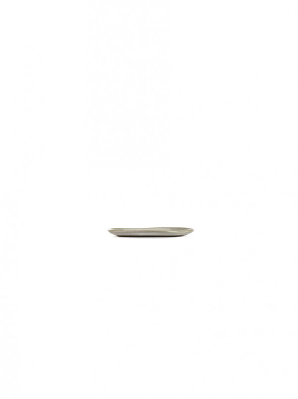 Assiette coupe plate rond écru grès émaillé Ø 11,5 cm La Mère Serax