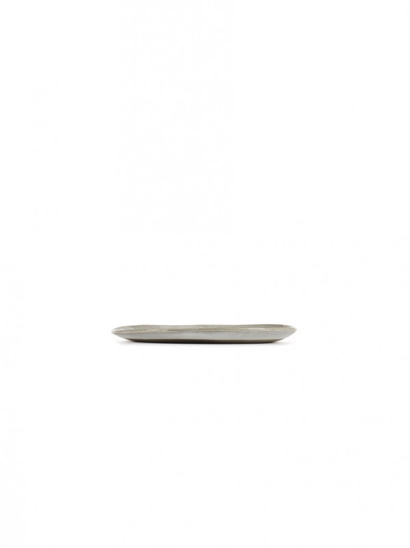 Assiette coupe plate rond écru grès émaillé Ø 18 cm La Mère Serax