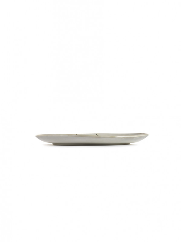 Assiette coupe plate rond écru grès émaillé Ø 25 cm La Mère Serax
