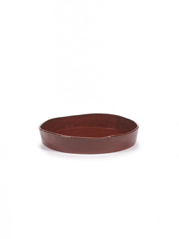 Assiette creuse rond Venetian red grès émaillé Ø 23 cm La Mère Serax