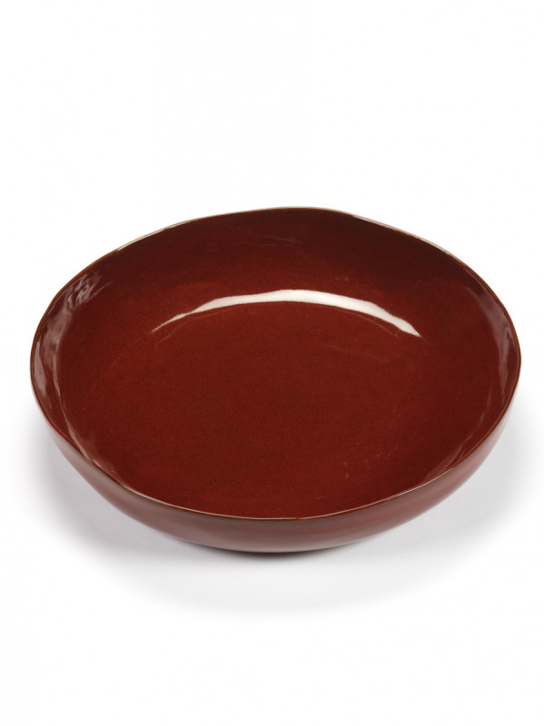Bol de présentation rond Venetian red grès émaillé Ø 31,5 cm La Mère Serax