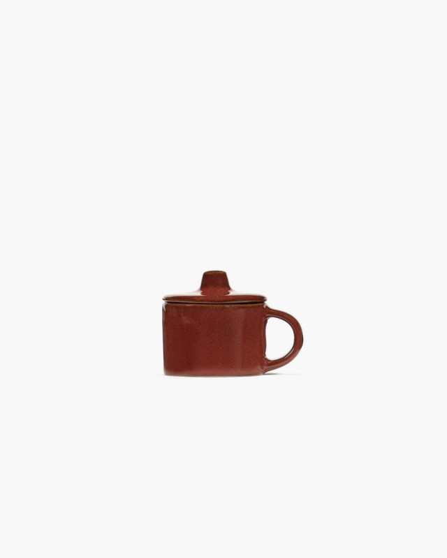 Tasse à espresso rond Venetian red grès émaillé 11 cl 8 cm La Mère Serax