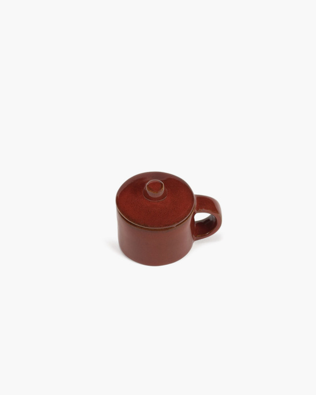 Tasse à espresso rond Venetian red grès émaillé 11 cl 8 cm La Mère Serax