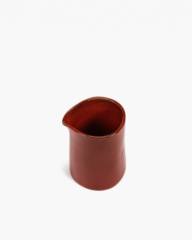 Pot à lait rond Venetian red grès émaillé Ø 7,5 cm La Mère Serax