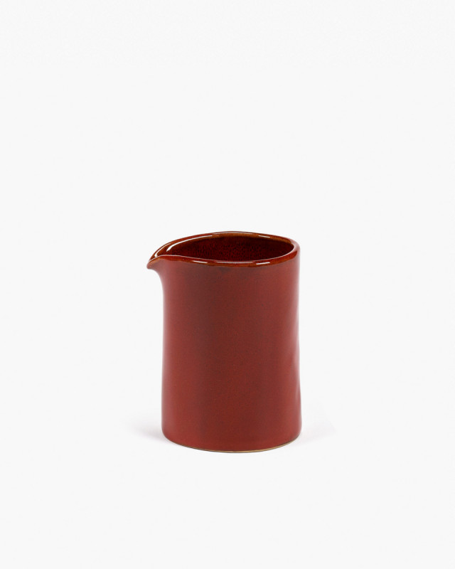 Pot à lait rond Venetian red grès émaillé Ø 7,5 cm La Mère Serax