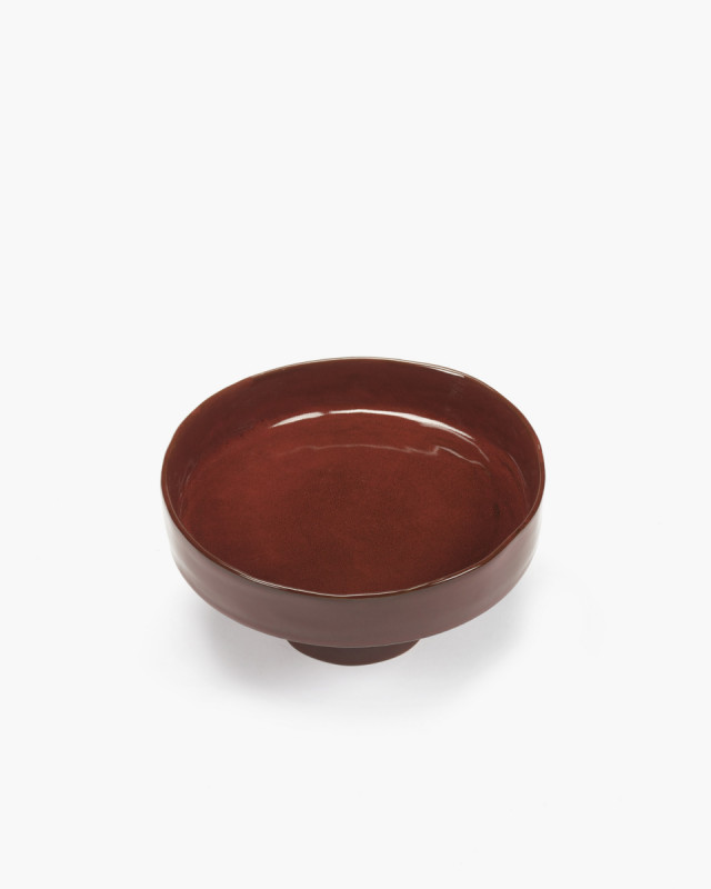 Assiette creuse rond Venetian red grès émaillé Ø 25 cm La Mère Serax