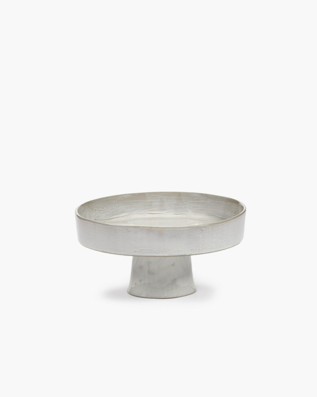 Assiette creuse rond écru grès émaillé Ø 25 cm La Mère Serax