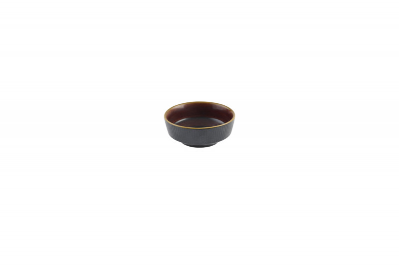 Bol à soupe rond Tokyo Black porcelaine vitrifiée Ø 13 cm Nourish Tokyo Churchill