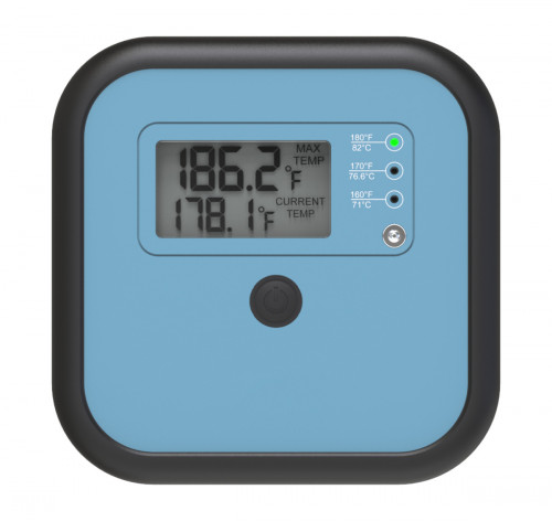 Thermomètre pour lave-vaisselle bleu enregistreur min 0 °C max 90 °C Stil