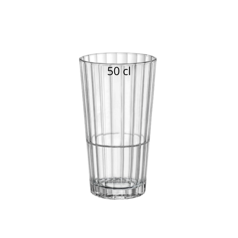 Gobelet forme haute verre trempé 50 cl Oxford Bormioli Rocco