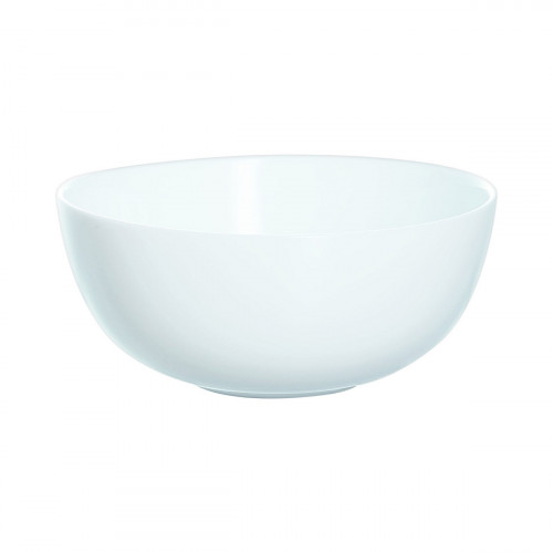 Coupelle rond blanc verre opal Ø 12 cm Diwali Luminarc