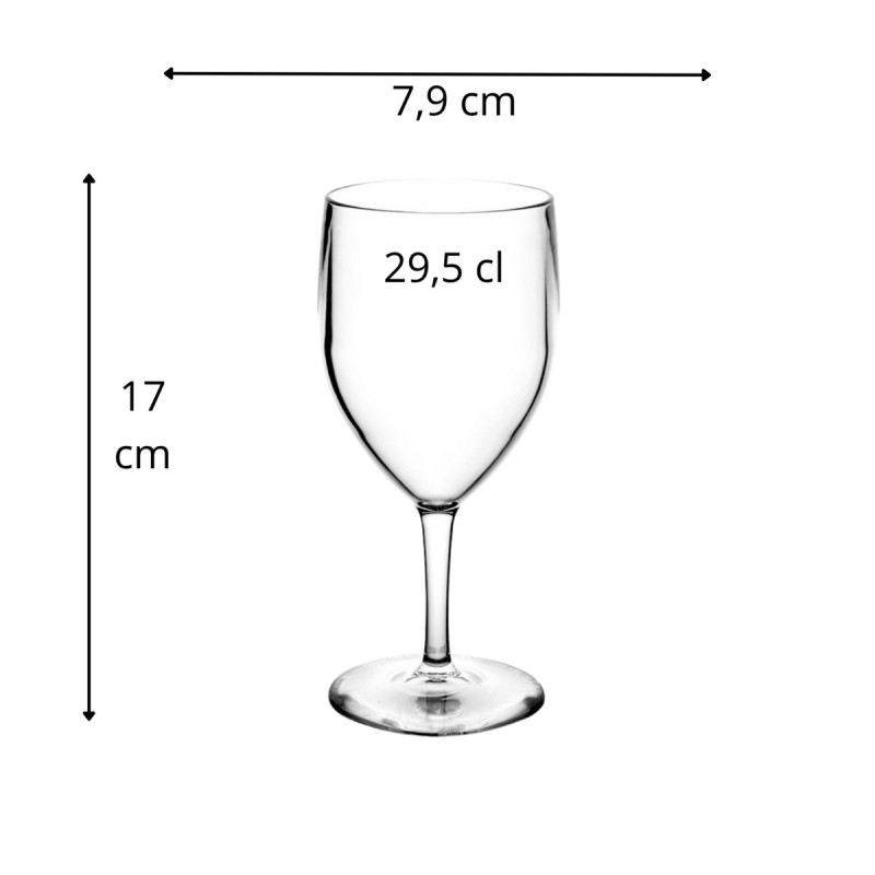 Verre à pied SAN 29,5 cl