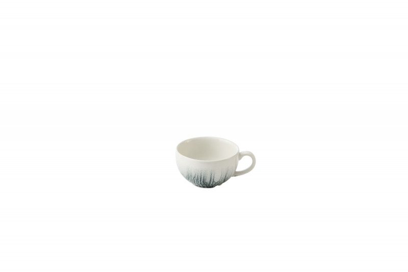Tasse à cappuccino / thé rond Black porcelaine vitrifiée 22 cl Ø 9,5 cm Tide Churchill