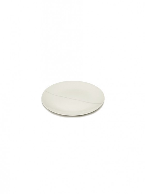 Assiette coupe plate rond Salt porcelaine Ø 23 cm Zuma Serax