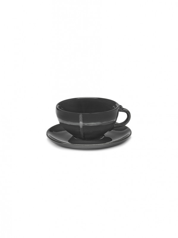Sous tasse à café rond Pacific porcelaine Ø 14 cm Zuma Serax