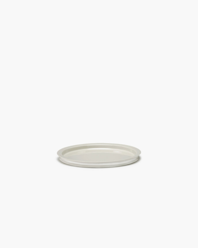 Assiette coupe plate rond Alabaster porcelaine Ø 17 cm Dune Serax
