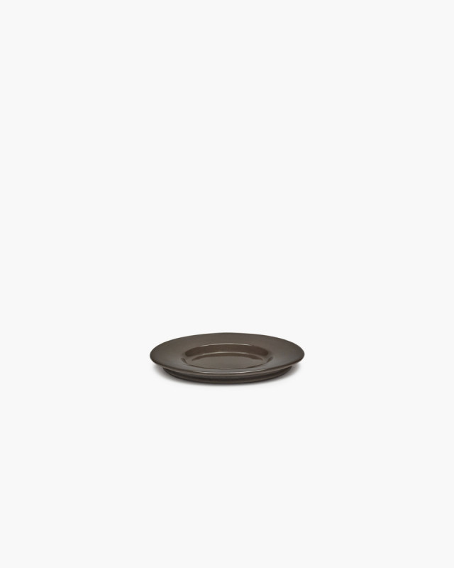 Sous tasse à café rond Slate porcelaine Ø 13 cm Dune Serax