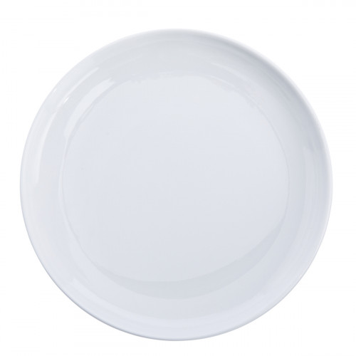 Assiette régithermie sans séparation rond blanc porcelaine Ø 22,8 cm Vitalia Essentials Collection
