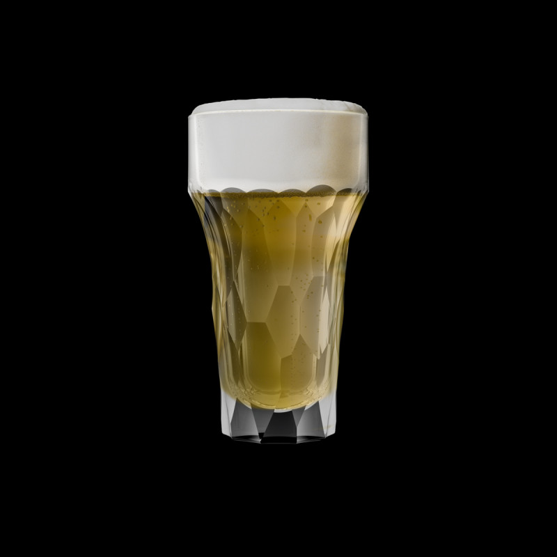 Verre à bière verre pressé 43 cl Silex La Rochere