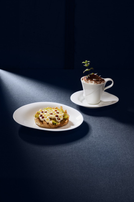 Tasse à expresso rond blanc porcelaine bone china 6,5 cl Ø 5,5 cm Pose Rak