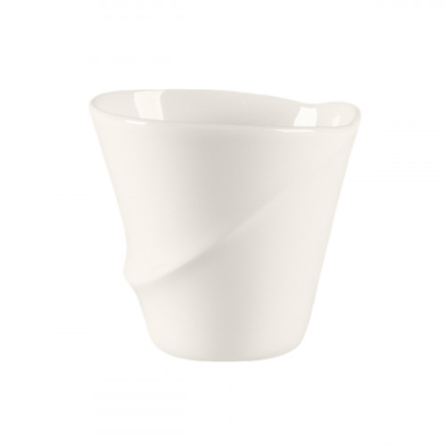 Tasse sans anse rond blanc porcelaine bone china 16,5 cl Ø 8,3 cm Pose Rak