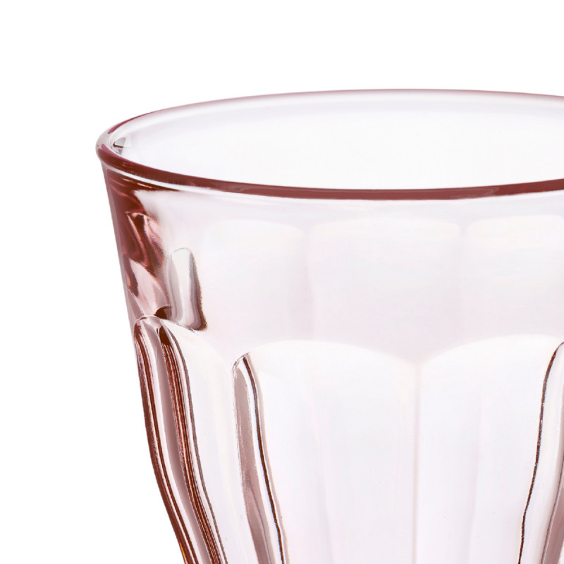 Lot de 4 gobelets forme basse rose verre trempé 25 cl Picardie Duralex (4 pièces)