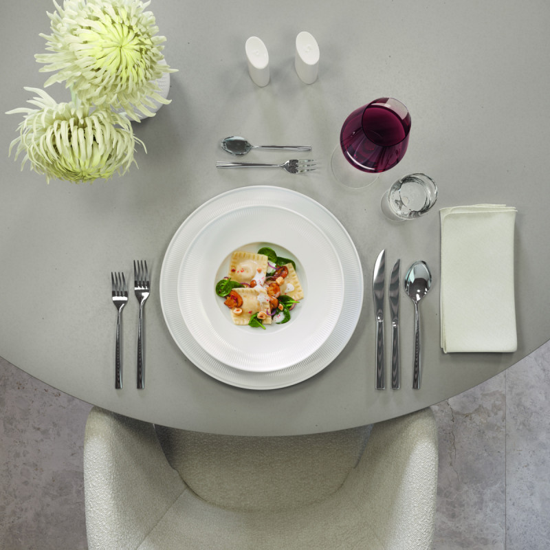 Assiette coupe creuse rond blanc porcelaine Ø 25 cm Afina Villeroy & Boch