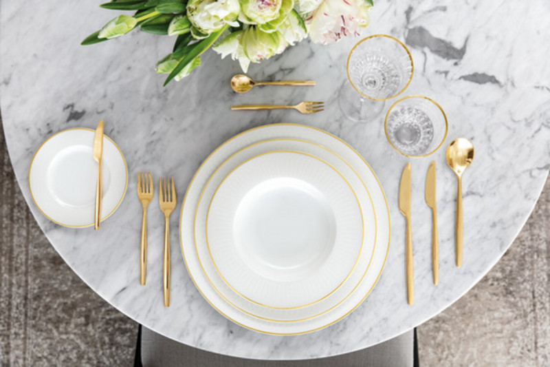 Coupelle rond blanc porcelaine bone china Ø 13 cm Chateau Septfontaines Villeroy & Boch