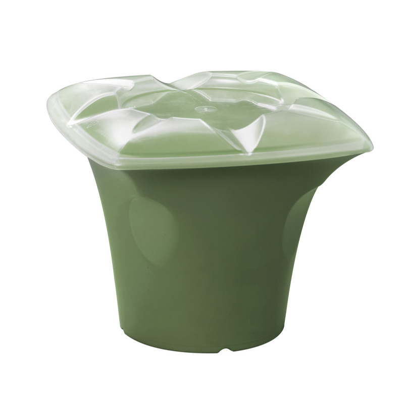 Couvercle pour saladier bol «&nbsp;gandot&nbsp;» 1 L transparent polypropylène (pp) Liliroc Saint Romain