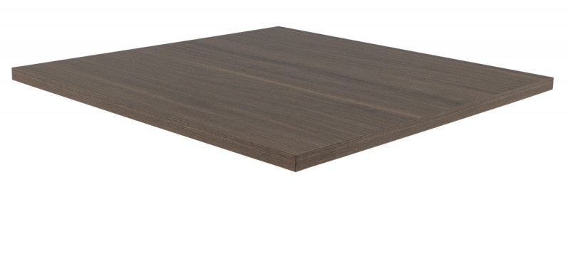 Plateau de table noyer 60x60x2,4 cm Original