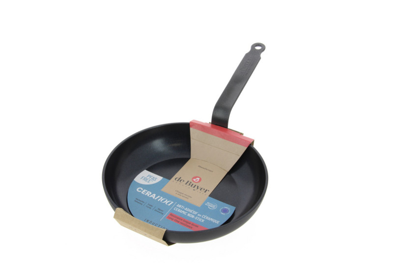 Poêle aluminium Revêtement anti-adhésif Ø 32 cm 5 cm Ceranoa De Buyer