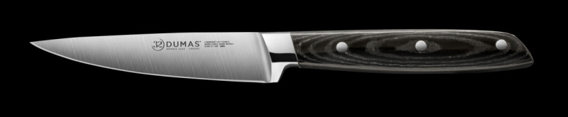 Couteau d'office 10 cm inox plastique unie Signature Micarta 32 Dumas