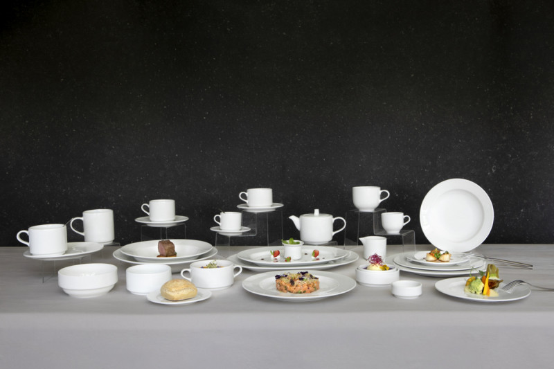 Ramequin lisse rond blanc porcelaine Ø 11 cm Presto Accolade