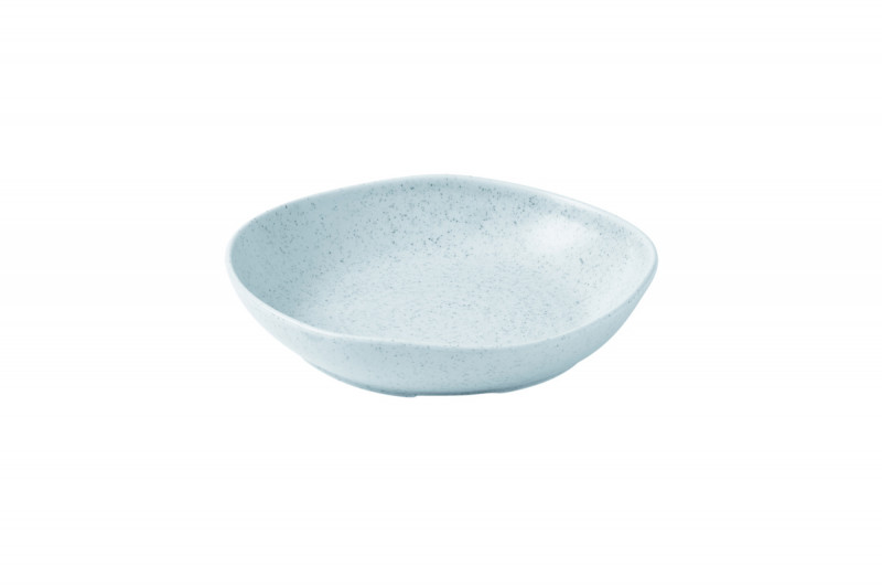 Assiette creuse organique duck egg porcelaine vitrifiée Ø 25 cm 25 cm Stonecast Natural Churchill