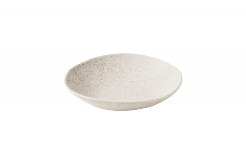 Assiette creuse rond barley white porcelaine vitrifiée Ø 25 cm 25 cm Stonecast Natural Churchill