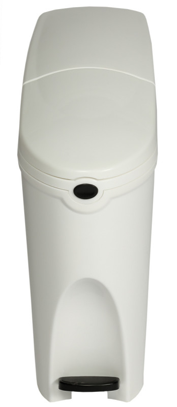 Collecteur à pédale hygiène féminine plastique 20 L blanc Probbax