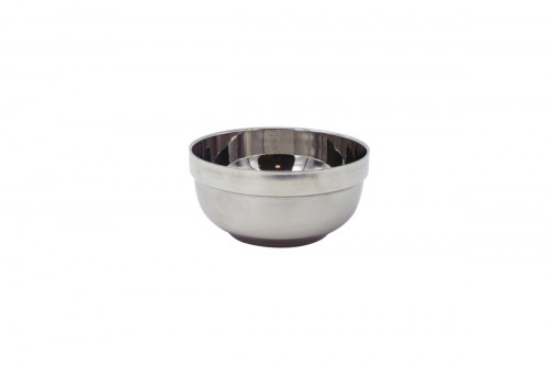 Bol rond argent inox 40 cl Ø 13 cm Inox Plastorex