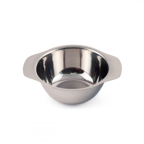 Bol à oreilles ovale argent inox 30 cl 14,8 cm Inox Plastorex