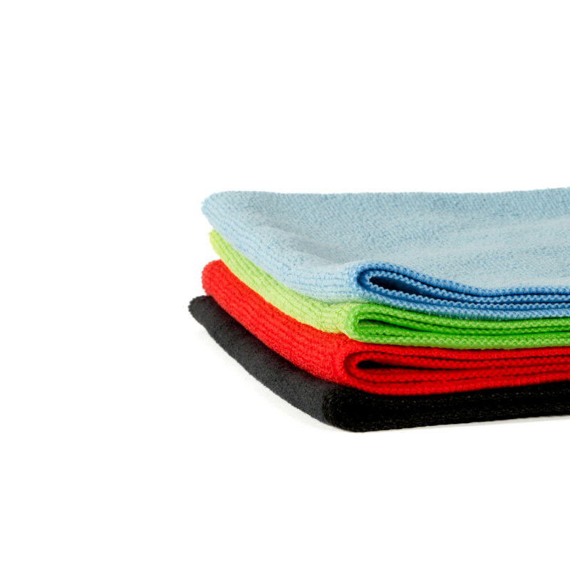 Lavettes microfibre bleu microfibre 40x40 cm Kleaning Essentials (5 pièces)