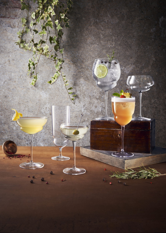 Verre à cocktail great gatsby verre cristallin 30 cl Backdoor Luigi Bormioli