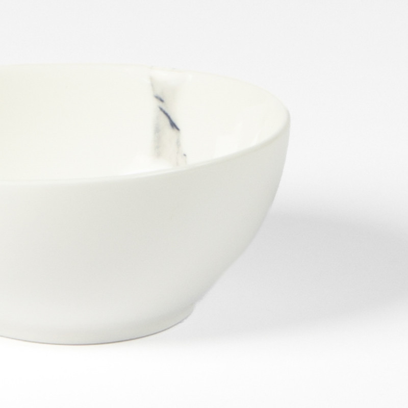 Bol blanc porcelaine Ø 15 cm Silk Accolade