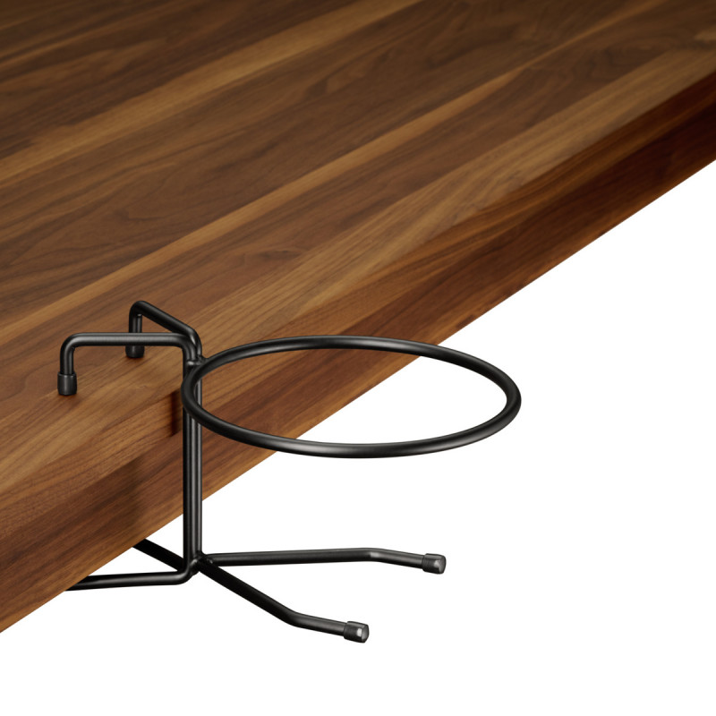 Porte seau à champage de table noir 49x20x17 cm Aps