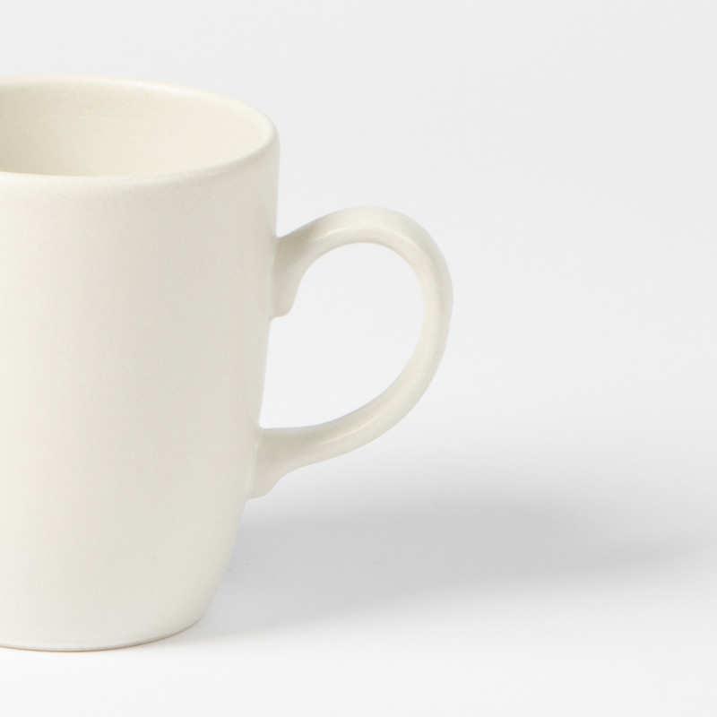 Mug rond crème Grès 30 cl Ø 7,9 cm Pulse Essentials Collection